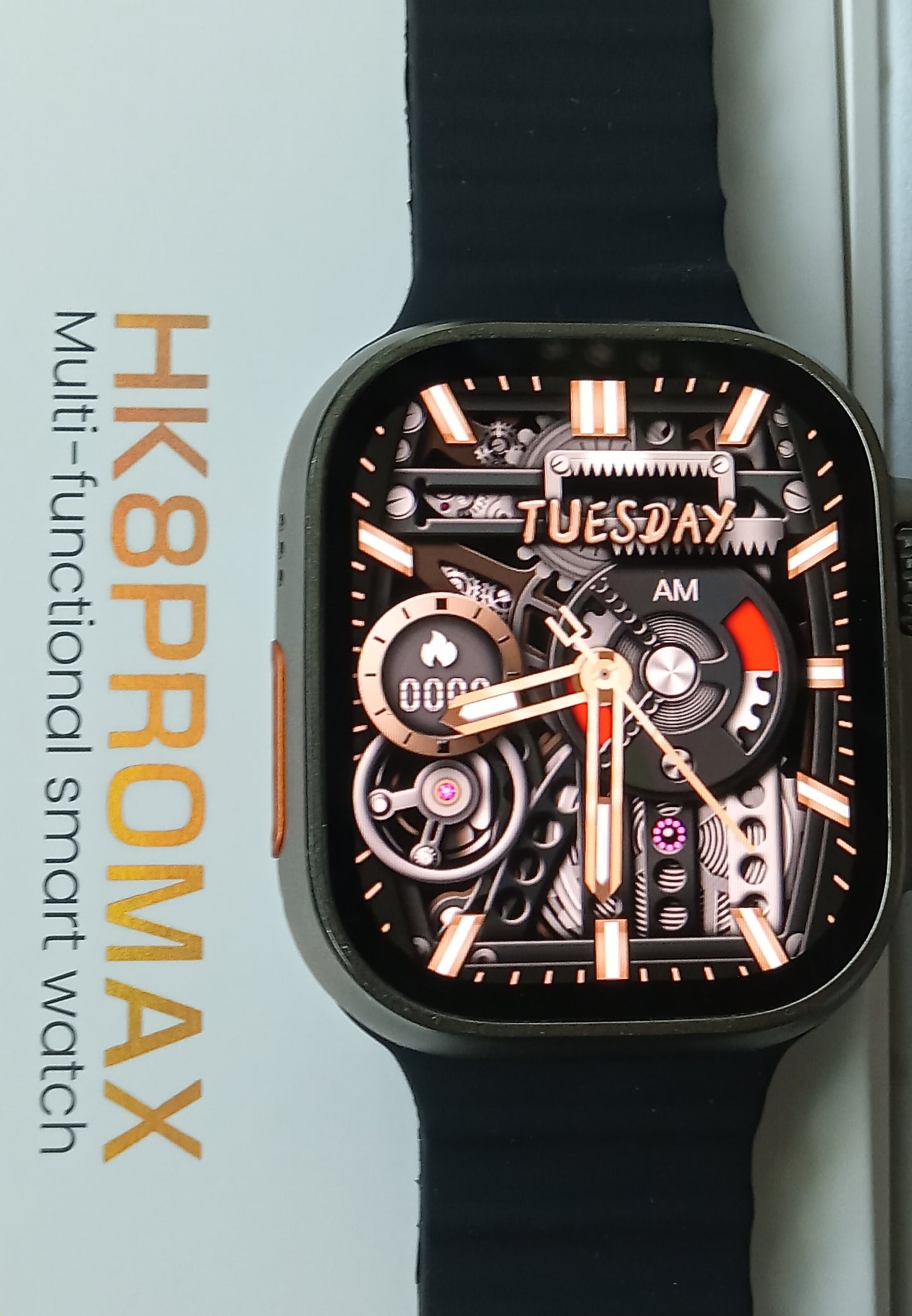 HK8ProMax, Amoled 2" Screen, 4-5 day Battery life, ChatGPT app, Compass, Fitness, Smart Watch   ...SALE: Buy 1, 2nd 20% Off