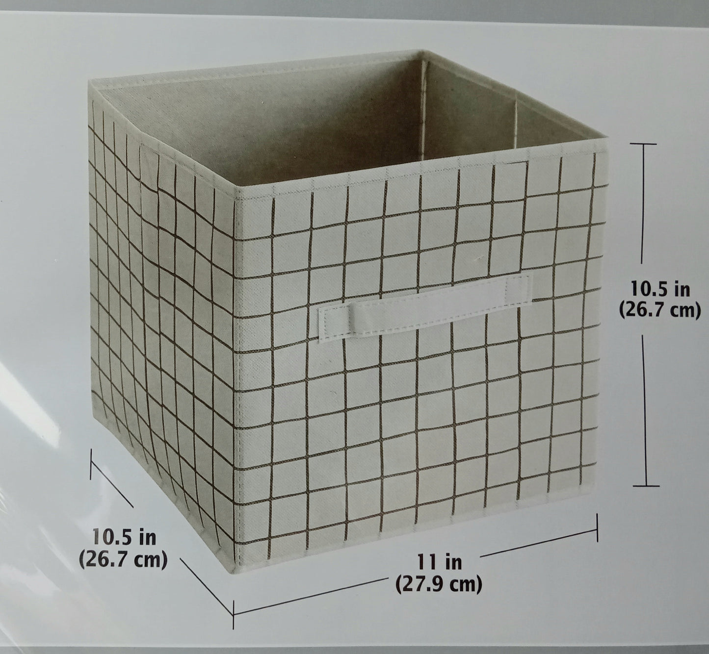 Essentials 💕 3 Collapsible Storage Containers -NEW, 11 X 10.5 X 10.5