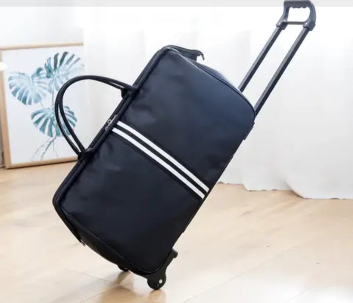 Duffle Bag with Wheels 22 in Carry On Luggage Business Light Wt Lg Purse Ladies. ...SALE: Buy 1, 2nd 20% Off